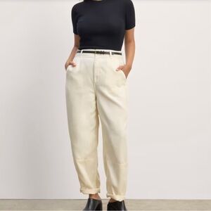 Everlane The Chino in Buttersoft  Pants in Bone Sz 6
